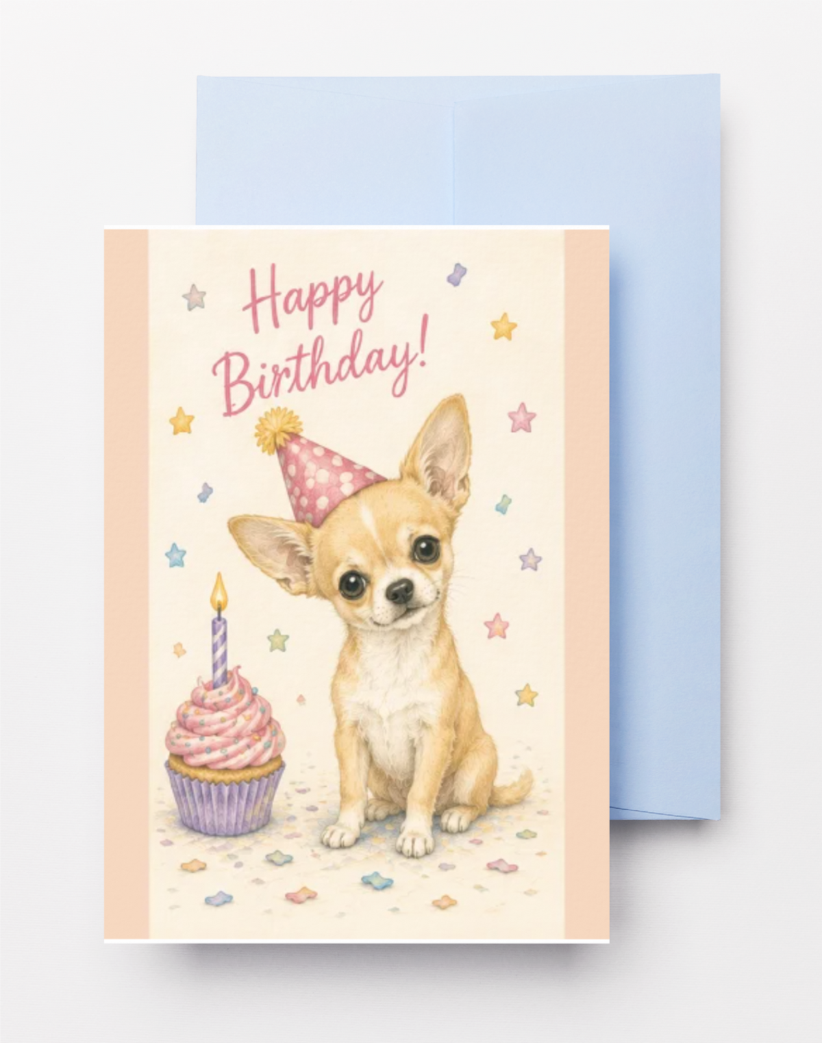 Party Hat Chihuahua Birthday Card
