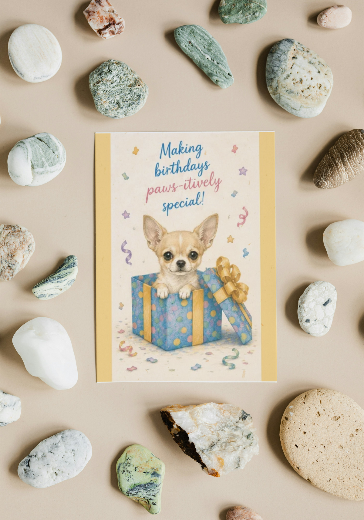 Paws-itively Special Chihuahua Birthday Card